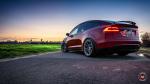 Tesla Model X P90D on Vossen Wheels (ML-X2) 2019 года